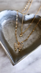 MIS ALAS butterfly necklace