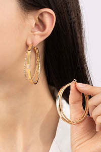 TESORO hoop earrings