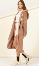 Load image into Gallery viewer, SIERRA longline teddy coat