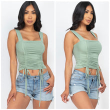 Load image into Gallery viewer, Ruched cami top