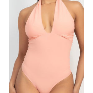 ISELA halter bodysuit