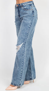 ELOÍSA wide leg denim jeans