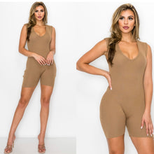 Load image into Gallery viewer, JEZEBELLE taupe romper