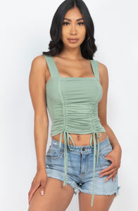 Ruched cami top