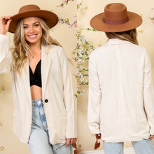 Load image into Gallery viewer, IBIZA linen jacket