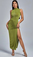 Load image into Gallery viewer, JOHANNA high slit dress